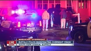 Buffalo police investigating overnight crash