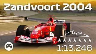 F1 2004 Zandvoort Schumi Tribute | 1:13.248 | Ferrari F2004 | Assetto Corsa | Hotlap + Setup