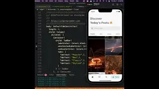 Flutter UI | Discover Page UI Design - Day 48