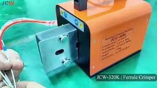 JCW-320K | Square Crimp Profile Pneumatic Ferrule Crimping Machine