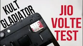 Kult Gladiator Jio VOLTE Test |Hindi|