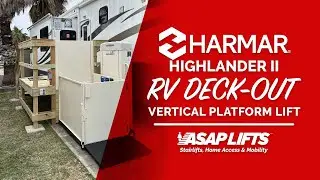 Texas Gulf Coast Wheelchair Lift Deck and VPL Build Out at RV Park