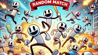 stickman party random gameplay player 1 2 3 4 #funnygame#stickmanparty #funnygameplay#Funnygames-y8p