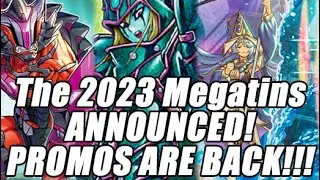 THE 2023 YU-GI-OH MEGATINS ARE ANNOUNCED! PROMOS ARE BACK!!! Are They Worth It!?