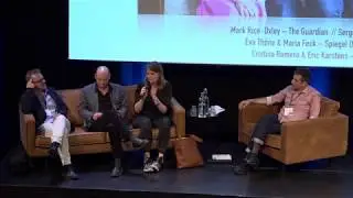The New Arrivals Panel | European Journalism Centre | True Stories Conference 2018