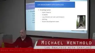 Michael Wenthold - Log Analysis with Graylog2
