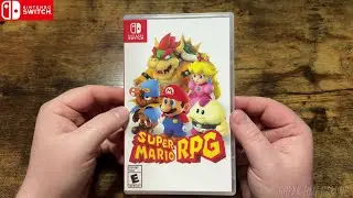 Super Mario RPG Nintendo Switch Unboxing