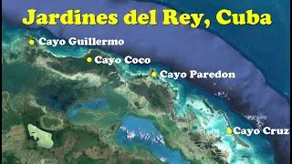 The LOCATION OF EVERYTHING! Aerial Tour of Cayo Coco /Guillermo /Cruz /Paredon