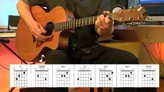 Dust in the Wind - Acoustic Guitar - Kansas - Original Vocal Track - Chords