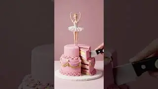 🎀 Barbie Ballerina Cake ✨ Twirls Into the Spotlight!