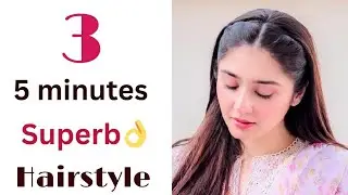 3 Easy Simple hairstyle | Quick open hairstyle | new beautiful hairstyle | hairstyle for girls