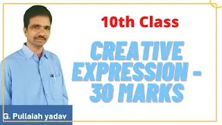 Creative expression - 10th class