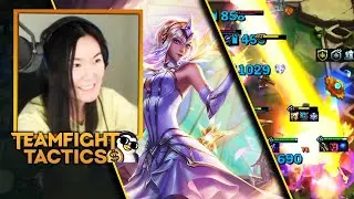 Lux is INSANE w/ New Blue Buff | Hafu Teamfight Tactics