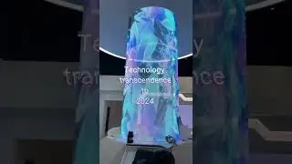 2024 High-Tech Innovation &ndash; Transparent Film Screen#LED#flexibleled#transparentled#ledscreen