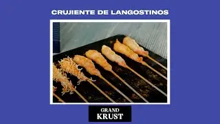 Crujiente de langostinos - Receta #GrandKrust
