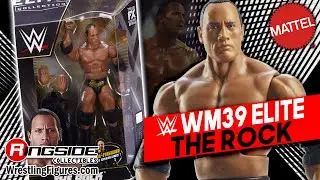 WWE Figure Insider: The Rock - Mattel WWE WrestleMania 39 Elite Wrestling Action Figure!