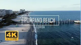 MEJORES PLAYAS FLORIDA - POMPANO BEACH - CINEMATIC 4K
