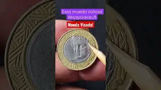 Moeda Visada e Valiosa! Ningu&eacute;m consegue encontrar mais!  1 Real 1999 #deolhonotroco #visada