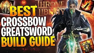 The Highest DPS GREATSWORD CROSSBOW BUILD! Throne and Liberty Greatsword Crossbow Build PVE