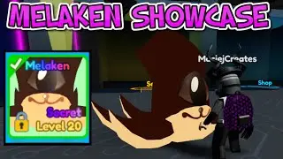 SHOWCASING MELAKEN NEW SUPER RARE SECRET PET IN MINING SIMULATOR 2