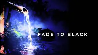 Deep Sleep with Bamboo Water Sounds 🌙 8 Hours | Night Ambience Black Screen
