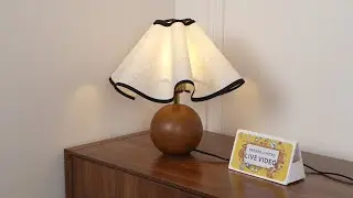 Cora Wood Table Lamp
