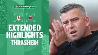 THRASHED | Middlesbrough v Stoke City extended highlights