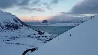 Lofoten 2024 - Splitboarding above Arctic circle