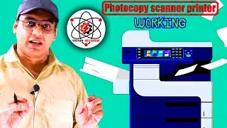 How photocopy machine and Laser printers works?