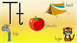 Learn the “T” Sound! 🐯 Phase 2 Phonics Lesson for Kids | Lighthouse Learning22