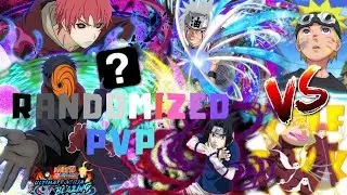 CRAZY RANDOMIZED PVP PART 2 W/ WOLFPACK I Naruto Ultimate Ninja Blazing