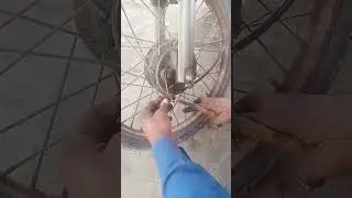 70 cc front wheel break cable setting