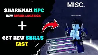 V2 Sharkman Karate NPC New Spawn Location + How To Get HIDDEN SKILLS FAST | Blox Fruit RIP Update