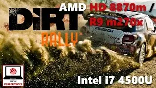 Rally Dirt on Inspiron 5737  i7 4500u + HD 8870m