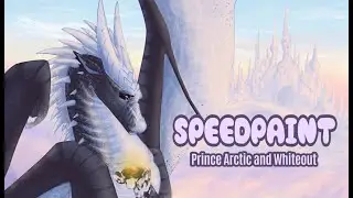 Prince Arctic & Whiteout || speedpaint || Wings Of Fire