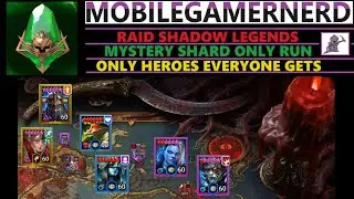 EP 19: Past 270 Days Raid Shadow Legends F2P Mystery Shard Only Run (Fire Knight Hard. LETS GO!}