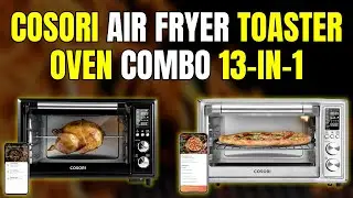 COSORI Air Fryer Toaster Oven Combo Review: 13-in-1 Smart Cooking Machine!