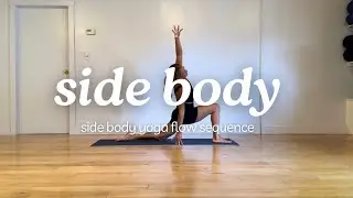 the whollyogi | Side Body Yoga Flow Stretch Sequence