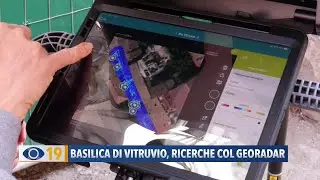 Basilica di Vitruvio, ricerche col georadar