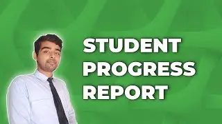 How to create basic self progress report in Excel | Excel for Beginners