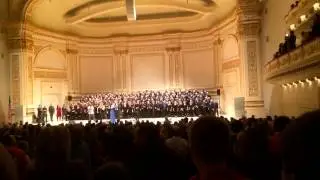 DCINY:  Total Vocal, March 29, 2015 at Carnegie Hall