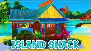 🌊Island Shack 🌊 The Sims 4 Island Living Speed Build🌴 KAIAULU 🌴