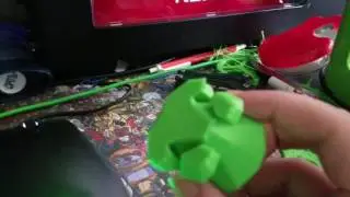 M3d printed low poly bulbasaur