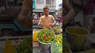 Most Popular Chili Chaat in Kolkata, India #shorts