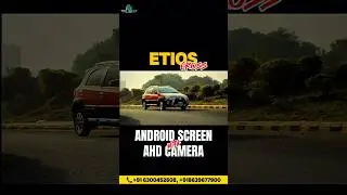 Toyota Etios cross installed Android music system 4/64 with Rear view camera AHD etc.. #toyotamusic