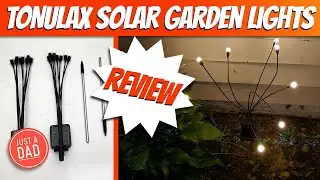 TONULAX Solar Firefly Garden Lights Review