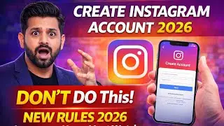 How to Create Instagram Account Properly in 2026 | Step by Step | Waqar Digital Mentor