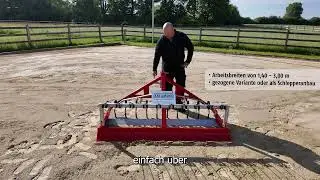 Reitbahnplaner Typ 1 - Perfekte Pflege f&uuml;r Sandb&ouml;den