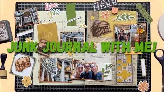 ✨Junk Journal With Me | Rome, Pantheon - Tips for Travel Journalling ✨