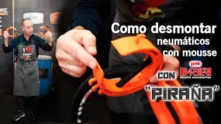 Cómo desmontar neumáticos con mousse gracias a la herramienta 